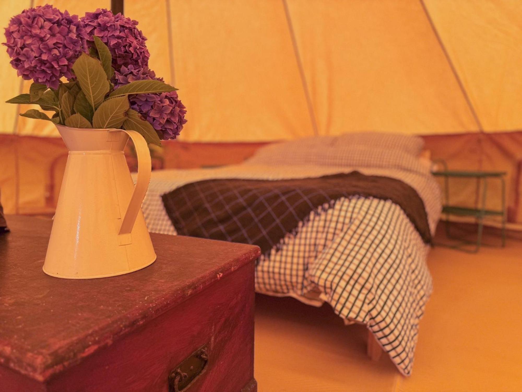 Fully Furnished Bell Tent 1 St Austell Exterior photo
